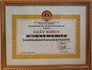 The Certificate of Appreciation by the Department of Culture, Sport and Tourism, Ha Nam province