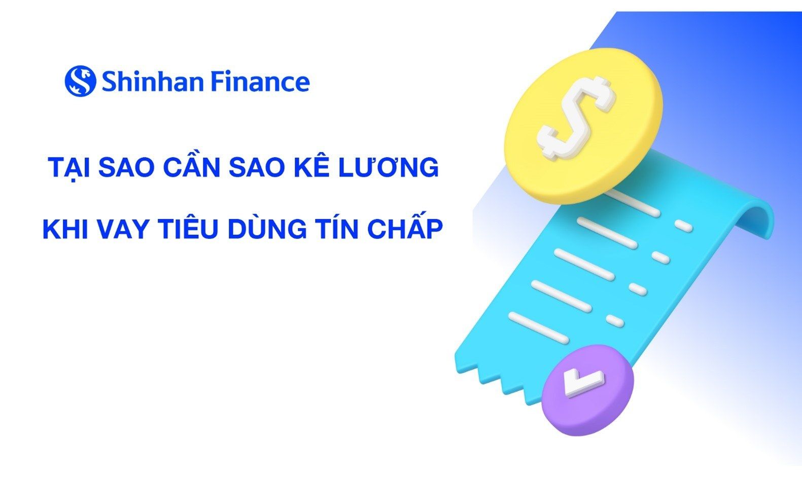 Tại sao cần sao kê lương ngân hàng khi vay tiêu dùng tín chấp?