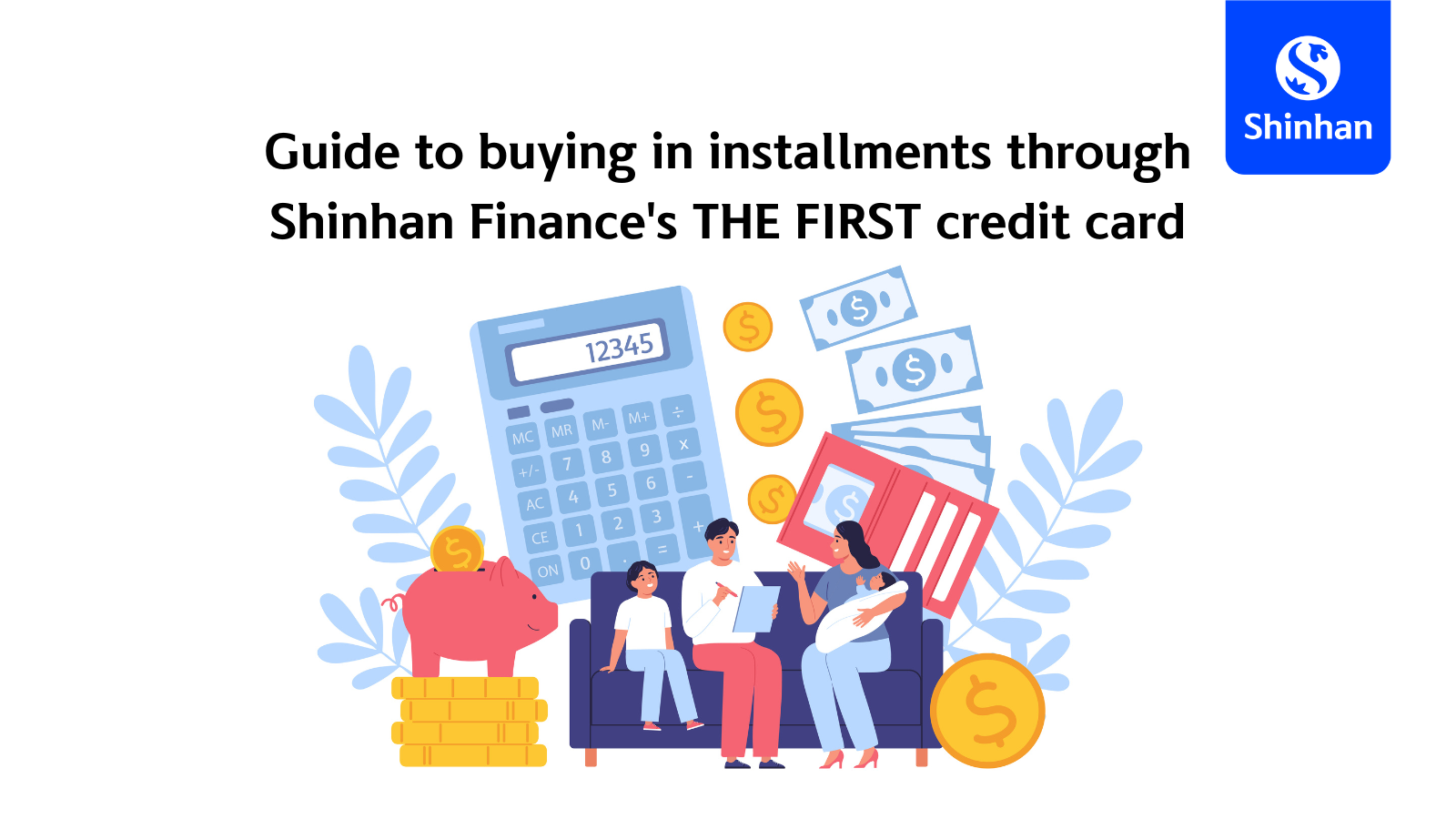 trả góp qua thẻ tín dụng online Shinhan Finance