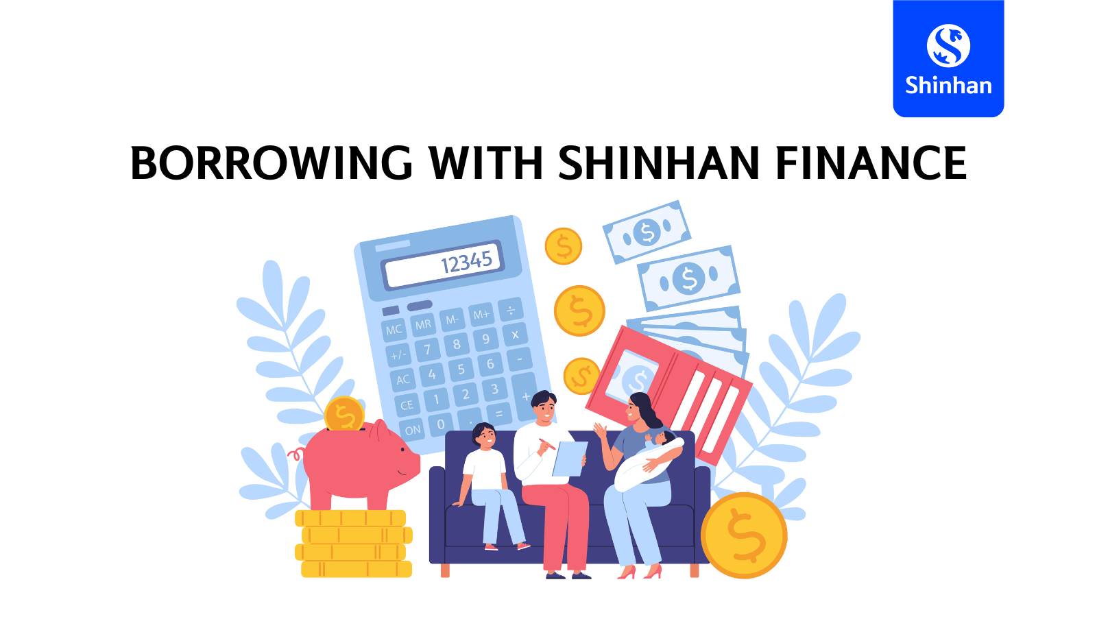 vay tín chấp lãi suất thấp Shinhan Finance